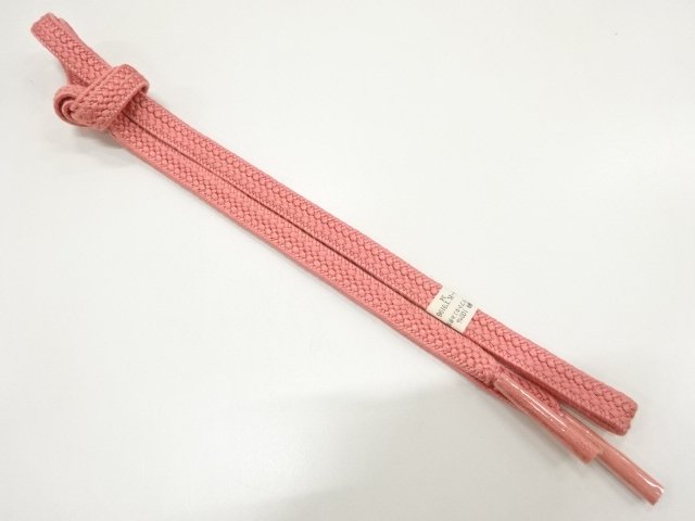 JAPANESE KIMONO / UNUSED HAND-TIED OBIJIME